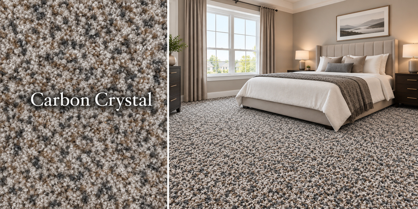 DreamWeaver SP250 Carbon Crystals carpet color detail