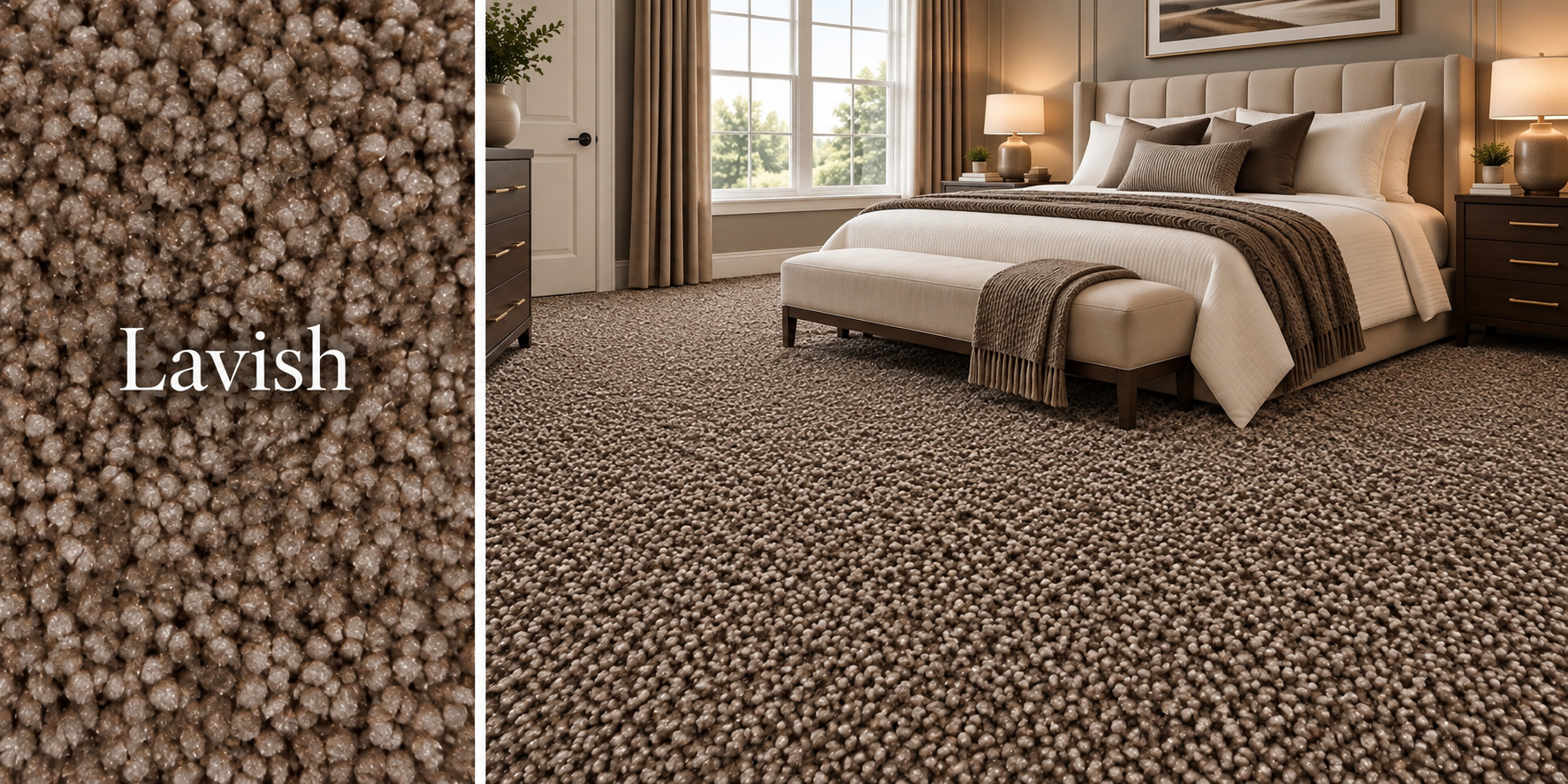 Elegant Lavish carpet color detail